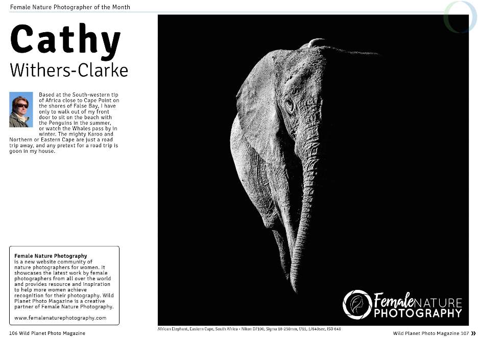 Female Nature Photographer of the Month - May issue 31